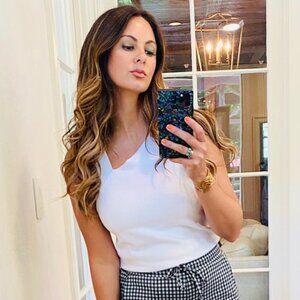 Cabi 6352 Duchess Tank Spring 2023 Small NWT